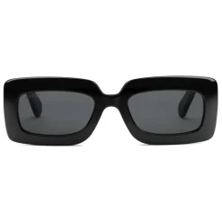 Gucci - Rectangular-Frame Sunglasses - Black - Gucci Eyewear - Avvenice