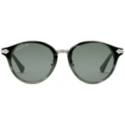 Gucci - Round Acetate Sunglasses - Grey Turtle Acetate - Gucci Eyewear - Avvenice