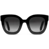 Gucci - Round Frame Acetate Sunglasses with Star - Black Acetate - Gucci Eyewear - Avvenice
