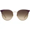 Gucci - Round Frame Metal Sunglasses - Light Tortoiseshell - Gucci Eyewear - Avvenice