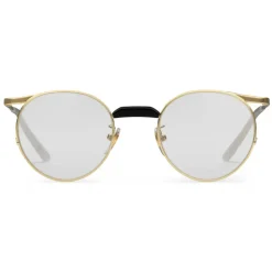 Gucci - Round Metal Glasses - Gold - Gucci Eyewear - Avvenice