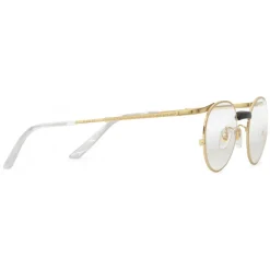 Gucci - Round Metal Glasses - Gold - Gucci Eyewear - Avvenice