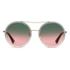 Gucci - Round Metal Sunglasses - Gold Green - Gucci Eyewear - Avvenice