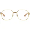 Gucci - Round Sunglasses - Gold - Gucci Eyewear - Avvenice