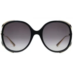 Gucci - Round Sunglasses with Injection - Black Injection - Gucci Eyewear - Avvenice