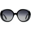 Gucci - Round Sunglasses with Web - Black - Gucci Eyewear - Avvenice