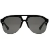 Gucci - Rubber Aviator Glasses - Black Injection - Gucci Eyewear - Avvenice