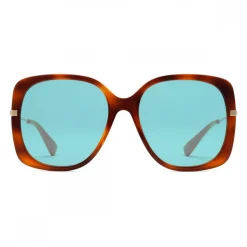 Gucci - Square Acetate Sunglasses - Turtle - Gucci Eyewear - Avvenice