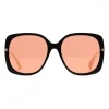 Gucci - Square Acetate Sunglasses - Orange - Gucci Eyewear - Avvenice