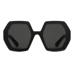Gucci - Square Acetate Sunglasses - Black Grey - Gucci Eyewear - Avvenice