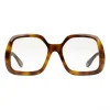 Gucci - Square Acetate Sunglasses - Turtle Light Yellow - Gucci Eyewear - Avvenice