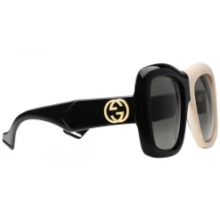 Gucci - Square Oversize Sunglasses - Bicolor - Gucci Eyewear - Avvenice