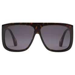 Gucci - Square Sunglasses with Side Protections - Shiny Turtle Amber - Gucci Eyewear - Avvenice
