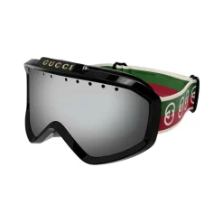 Gucci - Sunglasses - Ski Goggles - Black Silver - Gucci Eyewear - Avvenice