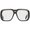 Gucci - Sunglasses Gucci-Dapper Dan - Black with Crystals - Gucci Eyewear - Avvenice