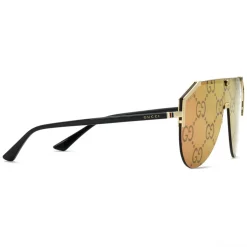 Gucci - Sunglasses with Mask Frame - GG Mirror Lenses - Gucci Eyewear - Avvenice