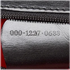 Gucci Vintage - Bamboo Leather Bag - Black - Leather Handbag - Luxury High Quality - Avvenice