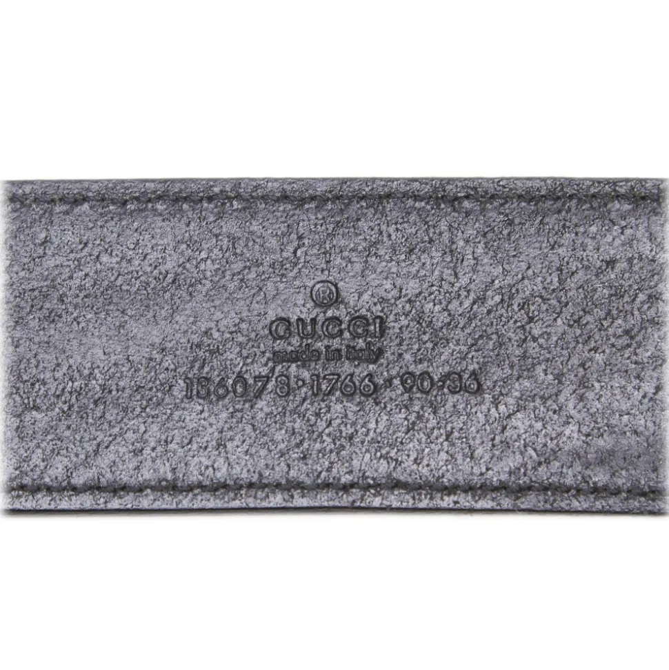 Gucci Vintage - Bamboo Leather Belt - Black - Leather Belt - Luxury High Quality - Avvenice