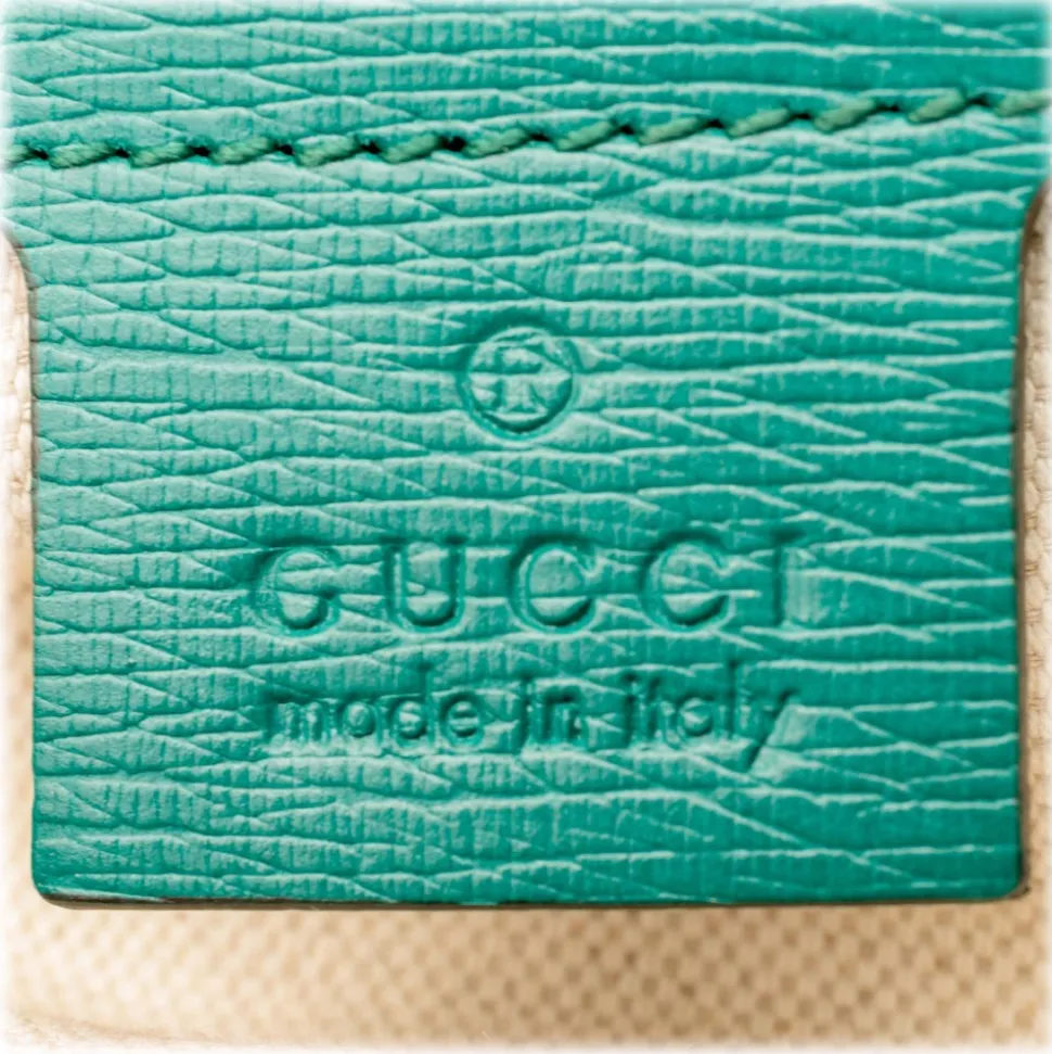 Gucci Vintage - Blooms Bamboo Shopper Bag - Green - Leather Handbag - Luxury High Quality - Avvenice