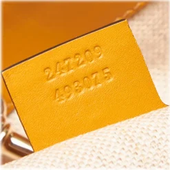 Gucci Vintage - Canvas Craft Tote Bag - White - Leather Handbag - Luxury High Quality - Avvenice