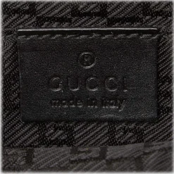 Gucci Vintage - Canvas Crossbody Bag - Black - Leather Handbag - Luxury High Quality - Avvenice