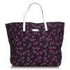 Gucci Vintage - Canvas Heartbeat Tote Bag - Blue - Leather Handbag - Luxury High Quality - Avvenice
