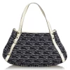 Gucci Vintage - Canvas Pelham Tote Bag - Blue - Leather Handbag - Luxury High Quality - Avvenice