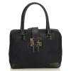 Gucci Vintage - Canvas Tote Bag - Black - Leather Handbag - Luxury High Quality - Avvenice