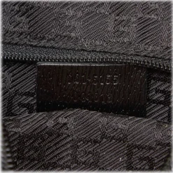 Gucci Vintage - Canvas Tote Bag - Black - Leather Handbag - Luxury High Quality - Avvenice