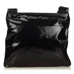 Gucci Vintage - Coated Canvas Crossbody Bag - Black - Leather Handbag - Luxury High Quality - Avvenice