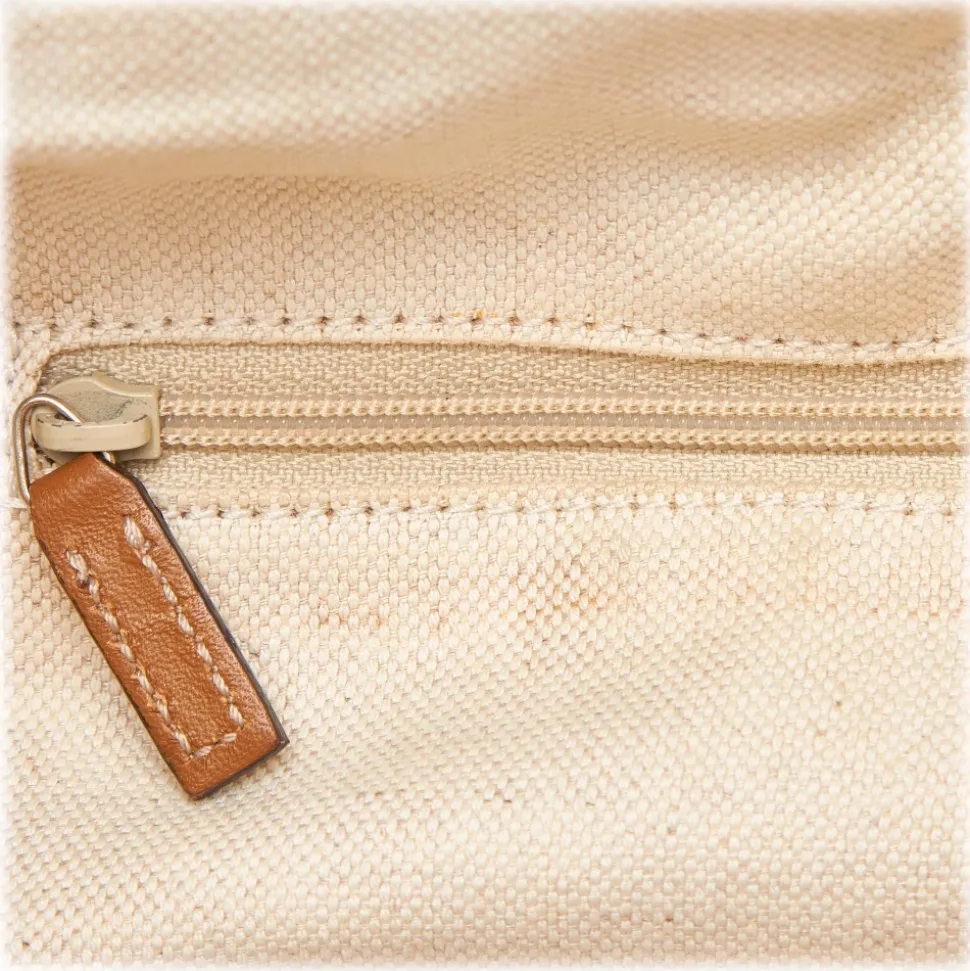 Gucci Vintage - Diamante Canvas Sukey Handbag Bag - Brown - Leather Handbag - Luxury High Quality - Avvenice