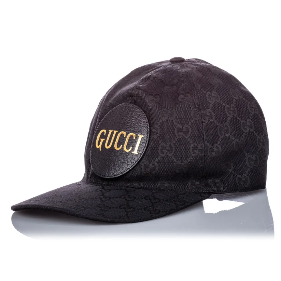 Gucci Vintage - GG Canvas Baseball Cap - Black - Canvas Cap - Luxury High Quality - Avvenice