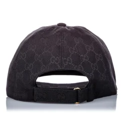 Gucci Vintage - GG Canvas Baseball Cap - Black - Canvas Cap - Luxury High Quality - Avvenice