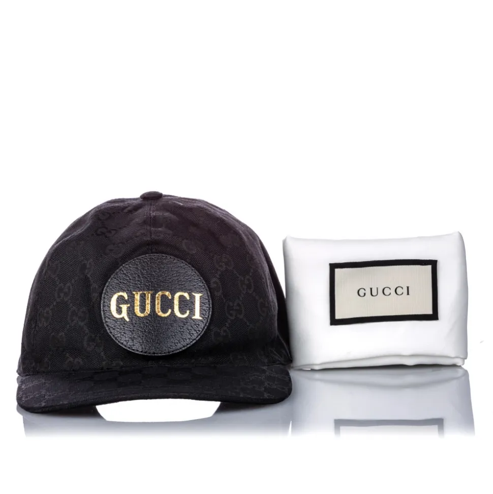 Gucci Vintage - GG Canvas Baseball Cap - Black - Canvas Cap - Luxury High Quality - Avvenice