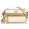 Gucci Vintage - GG Crossbody Bag - White - Leather Handbag - Luxury High Quality - Avvenice
