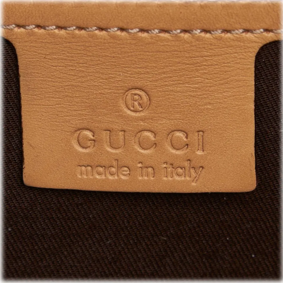 Gucci Vintage - GG Crossbody Bag - White - Leather Handbag - Luxury High Quality - Avvenice