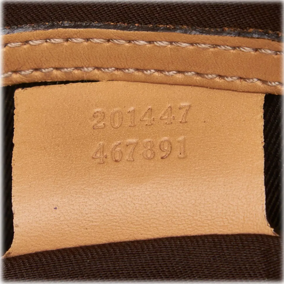 Gucci Vintage - GG Crossbody Bag - White - Leather Handbag - Luxury High Quality - Avvenice