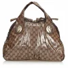 Gucci Vintage - GG Crystal Hysteria Handbag Bag - Brown - Leather Handbag - Luxury High Quality - Avvenice