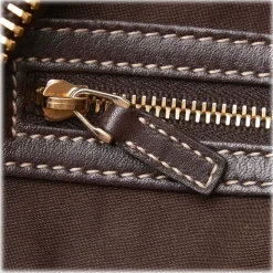 Gucci Vintage - GG Crystal Hysteria Handbag Bag - Brown - Leather Handbag - Luxury High Quality - Avvenice