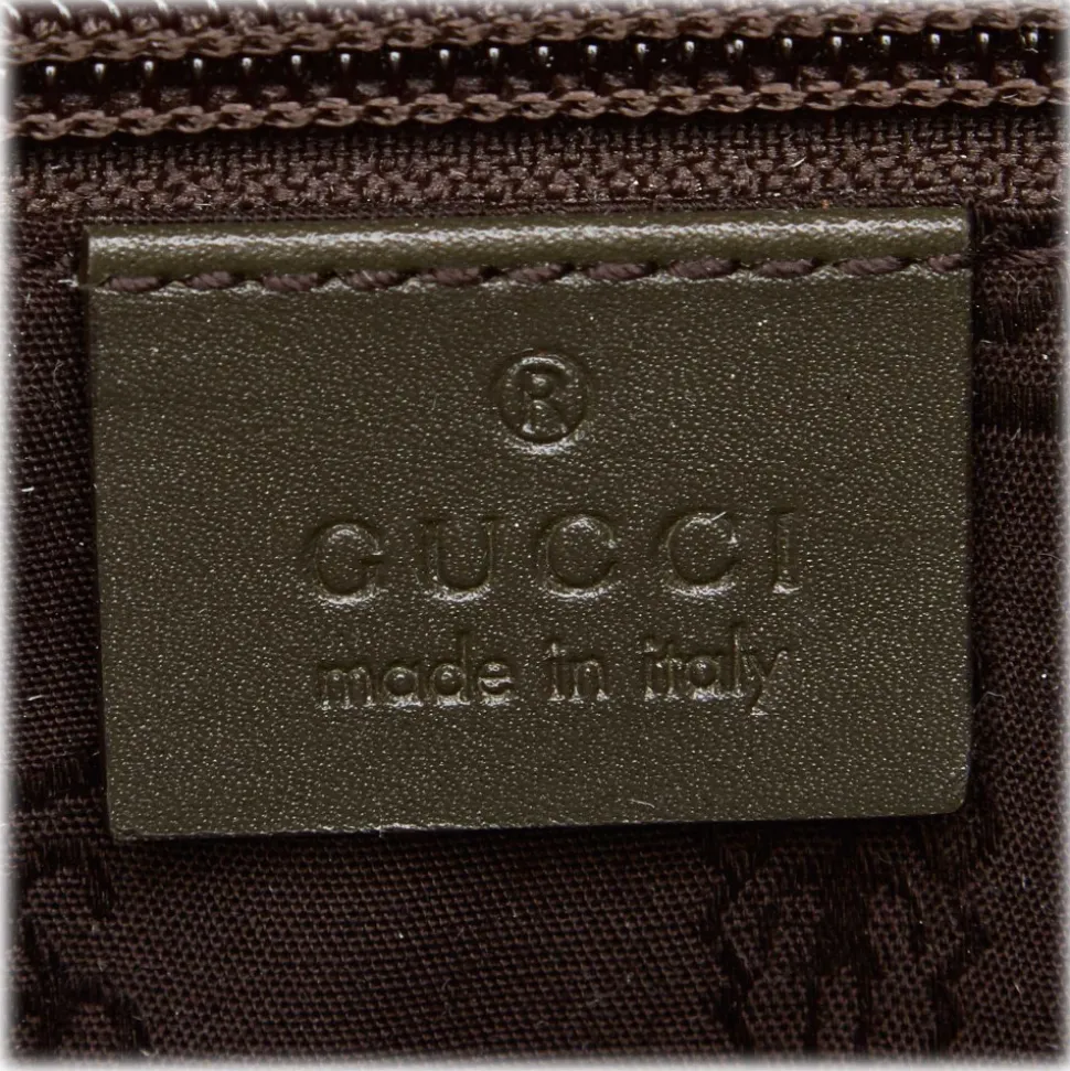 Gucci Vintage - GG Imprime Crossbody Bag - Brown - Leather Handbag - Luxury High Quality - Avvenice