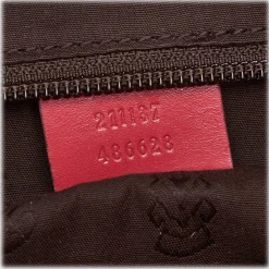 Gucci Vintage - GG Imprime Tote Bag - Pink - Leather Handbag - Luxury High Quality - Avvenice