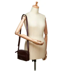 Gucci Vintage - GG Imprime Crossbody Bag - Brown - Leather Handbag - Luxury High Quality - Avvenice