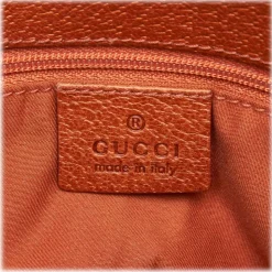 Gucci Vintage - GG Jacquard Tote Bag - Brown - Leather Handbag - Luxury High Quality - Avvenice