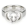 Gucci Vintage - GG Logo Band - Silver - Gucci Ring - Luxury High Quality - Avvenice