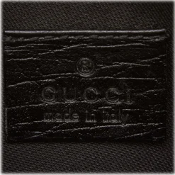 Gucci Vintage - GG Mouton Jolicoeur Tote Bag - Black - Leather Handbag - Luxury High Quality - Avvenice