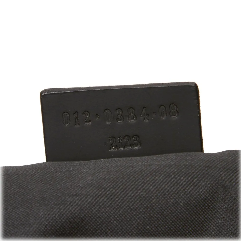 Gucci Vintage - GG Nylon Travel Bag - Black - Leather Handbag - Luxury High Quality - Avvenice