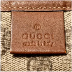 Gucci Vintage - GG Supreme Web Tote Bag - Brown - Leather Handbag - Luxury High Quality - Avvenice