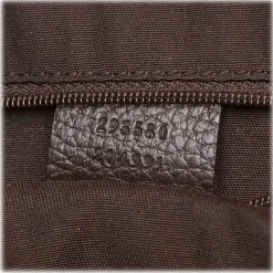 Gucci Vintage - GG Supreme Coated Canvas Abbey-D Ring Tote Bag - Brown - Leather Handbag - Luxury High Quality - Avvenice