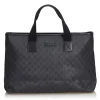Gucci Vintage - GG Weekender Bag - Black - Leather Handbag - Luxury High Quality - Avvenice