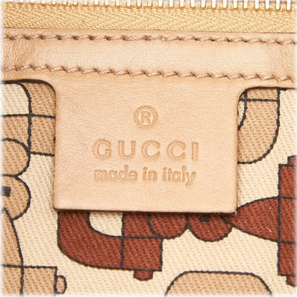 Gucci Vintage - Guccissima Britt Hobo Bag - Brown - Leather Handbag - Luxury High Quality - Avvenice